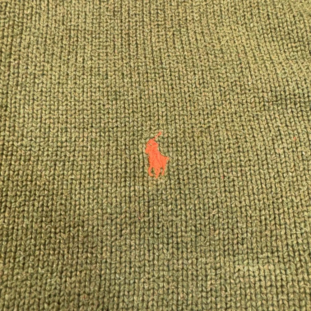 Vintage Polo Ralph Lauren Sweater Mens Large Green Knit Hunting Grunge Pony 90s